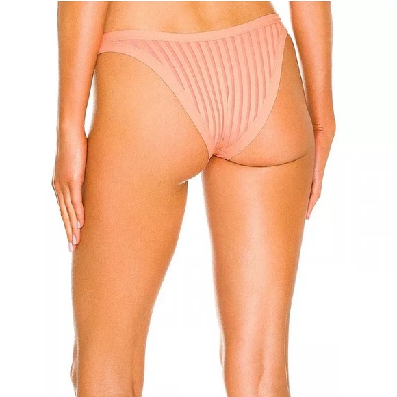 L*SPACE Women's FOLEY BOTTOM BITSY Ribbed Bikini Bottom Size XS - Picture 2 of 5